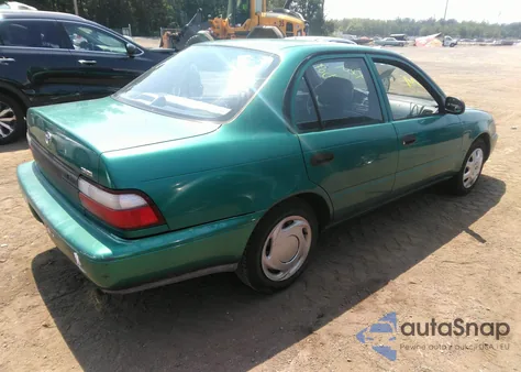 1997 Toyota Corolla Ce из США, поврежденный, VIN 2T1BA02E1VC192430